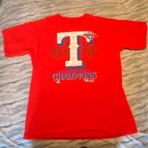 VINTAGE 2011 AMERICAN LEAGUE CHAMPIONS T-SHIRT